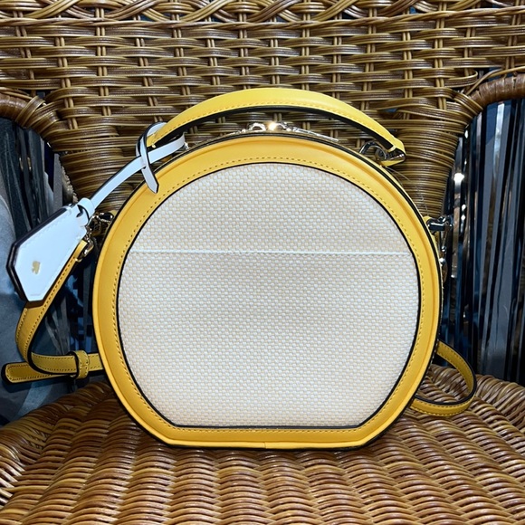 ♠️kate spade Traveler Canteen Canvas Crossbody Bag - Picture 9 of 14
